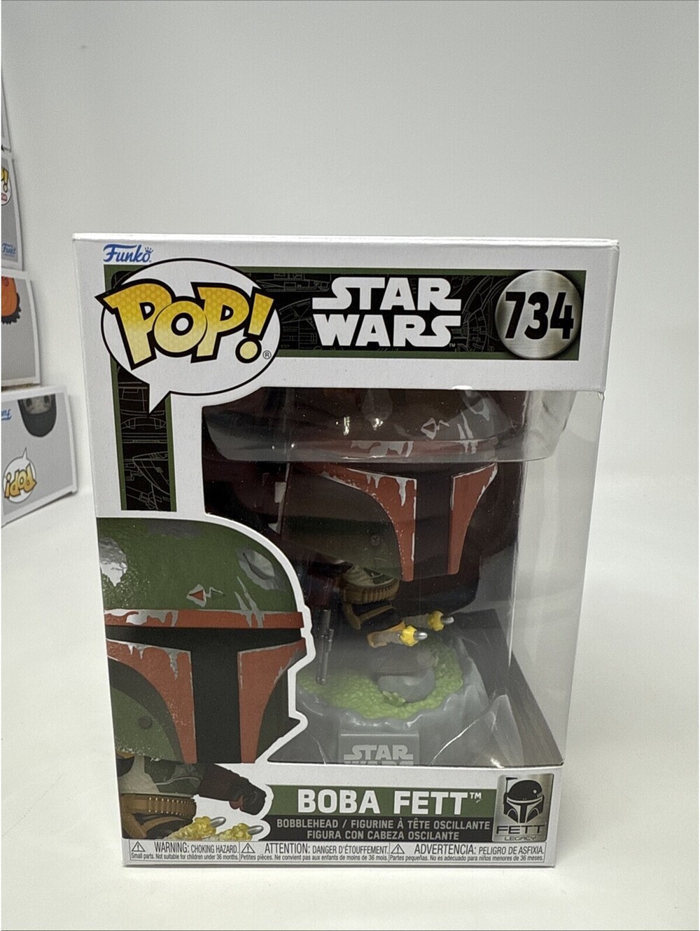 Funko Pop! Vinyl Star Wars Boba Fett Rockets #734 Action Figure